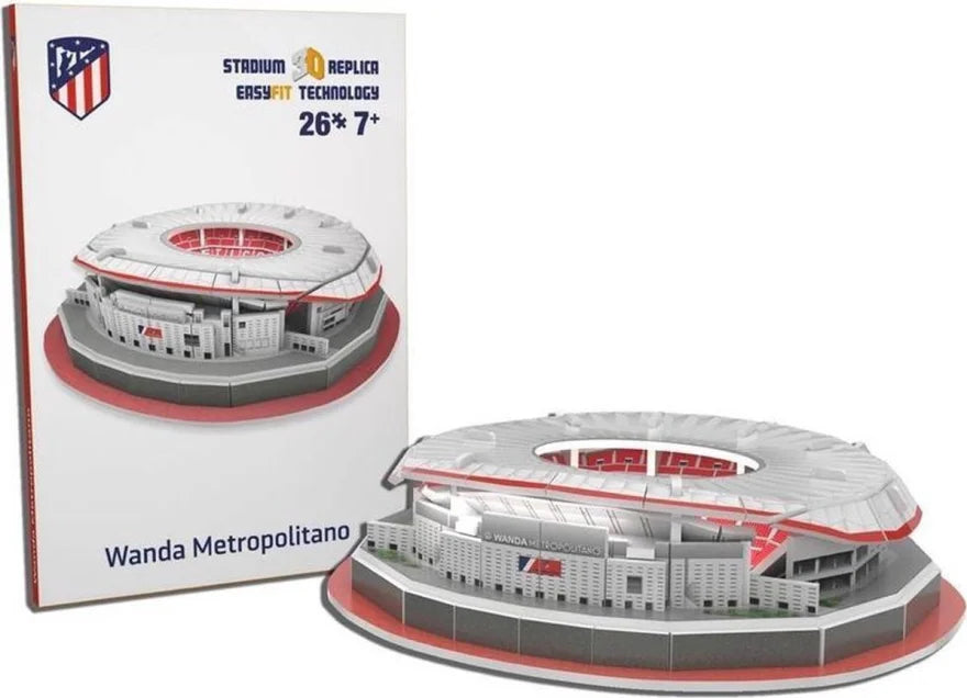 3D Stadium Puzzles - Atletico Madrid Mini Stadium Puzzle