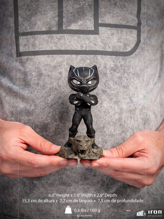 IronStudios - MiniCo Figurines: Marvel Infinity Saga (Black Panther) Figure