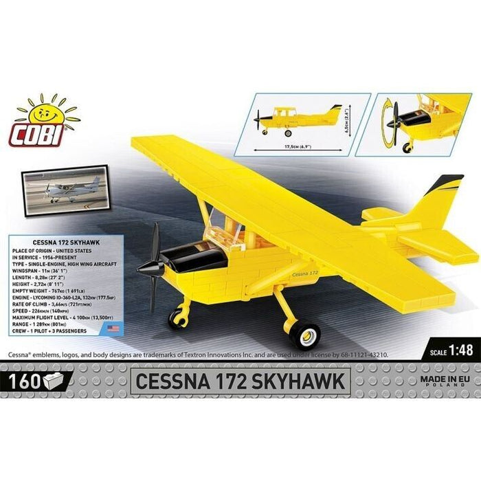 Cobi 26621 - Cessna - 172 Skyhawk 160pcs