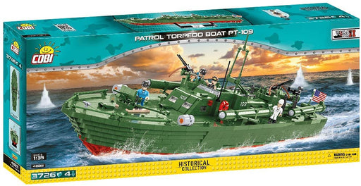Cobi - World War II War Ships - PATROL TORPEDO BOAT PT- 3,640 pieces