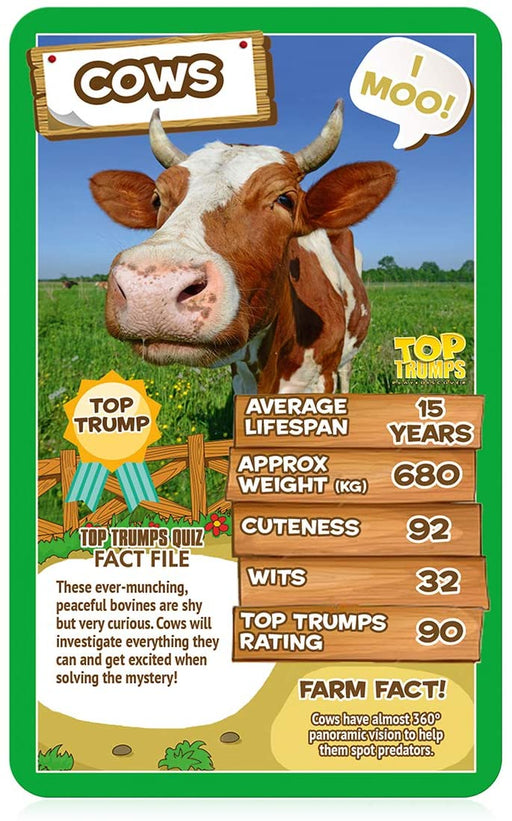 Top Trumps Classics Farm Animals Card Game
