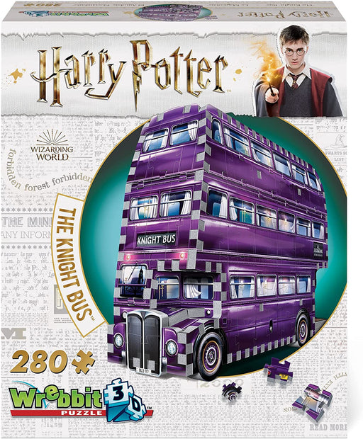 Harry Potter: Knight Bus 3D Puzzle (280 piece) Puzzles