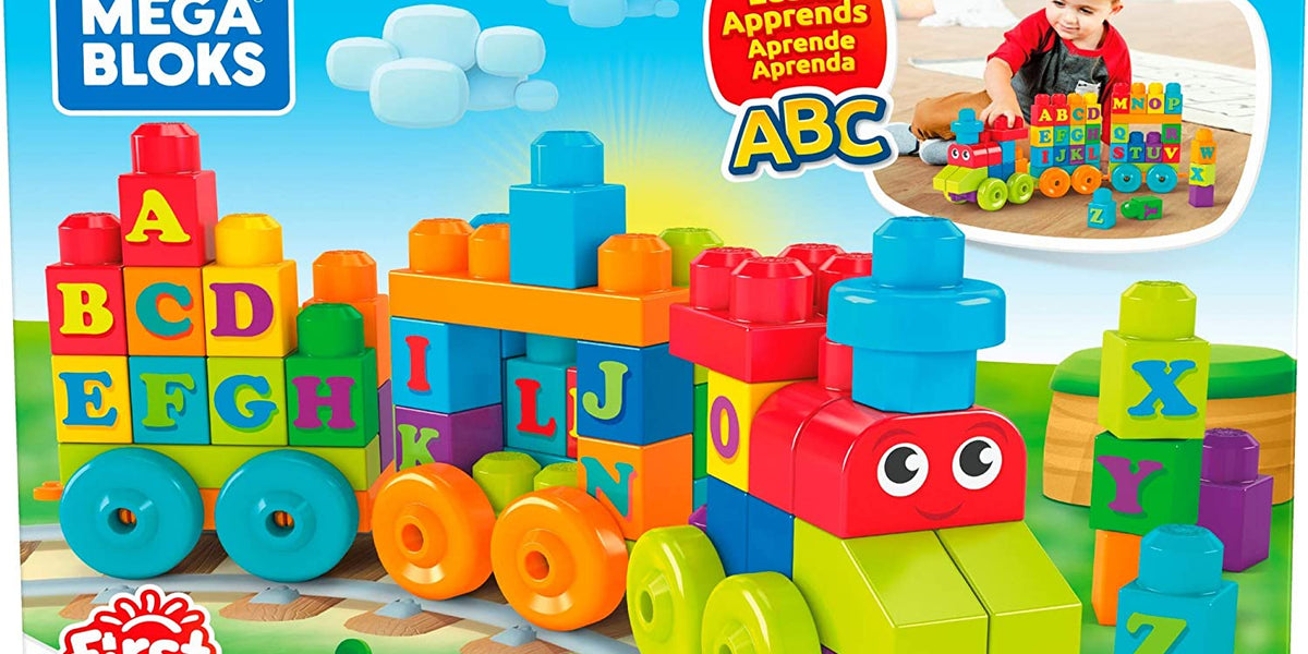 Mega Bloks ABC Learning Train — REACTIVE Toys