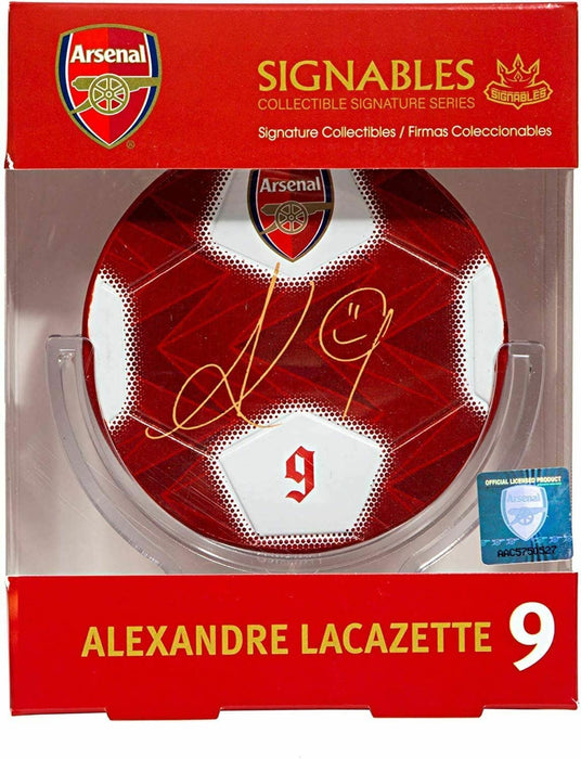 Signables Signature Disk - Arsenal (Alexandre Lacazette)