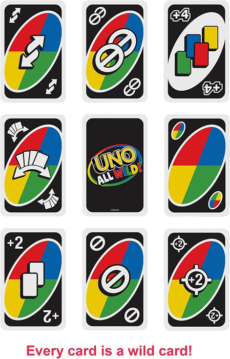 Uno - All Wild Card Game