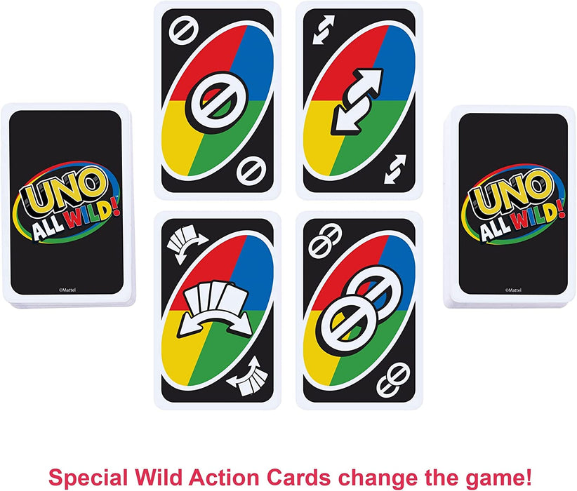 Uno - All Wild Card Game