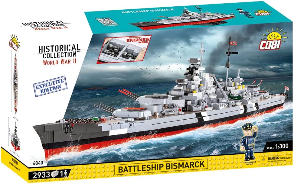 Cobi - World War II - Battleship Bismarck Executive Edition (2,933 Pieces)