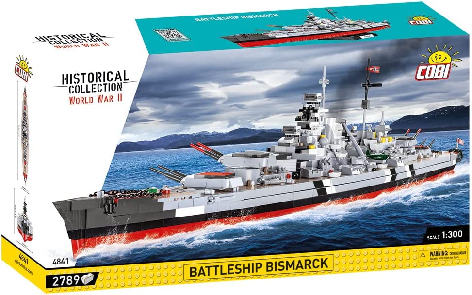Cobi - World War II - Bismarck (2,789 Pieces)