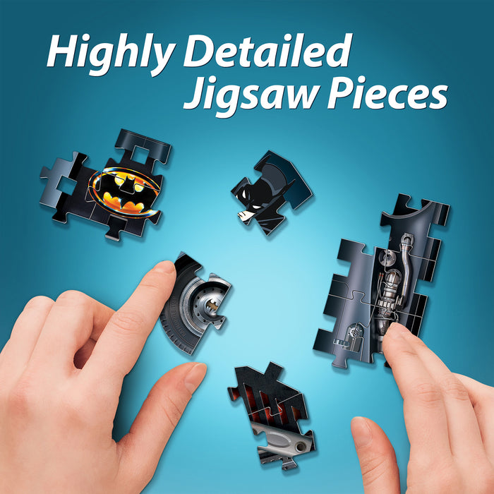 Wrebbit 3D Puzzle - DC Batmobile (255 Pieces)