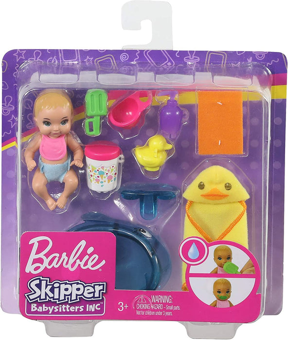 Barbie - Skipper Babysitters Inc (Bath Time Playset)
