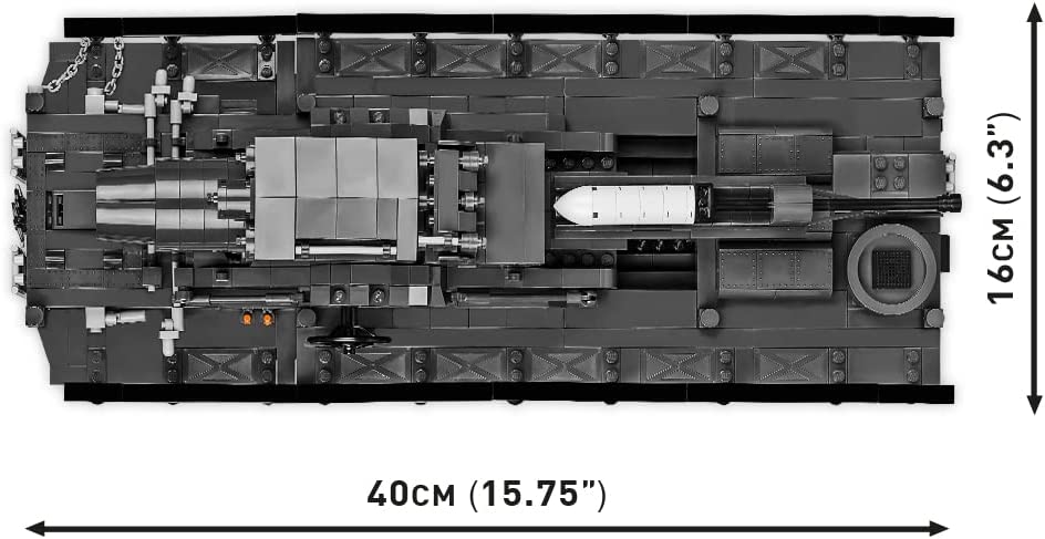 COBI - World War II - 60CM KARL-GERAT 040 ZIU 1,574pcs