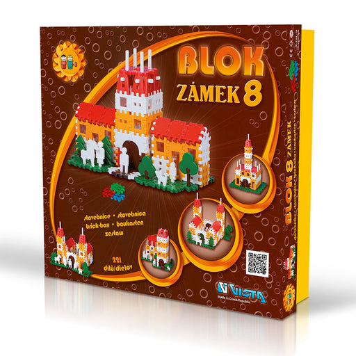 Vista Block 8 Castle Construction Set (221 pcs)