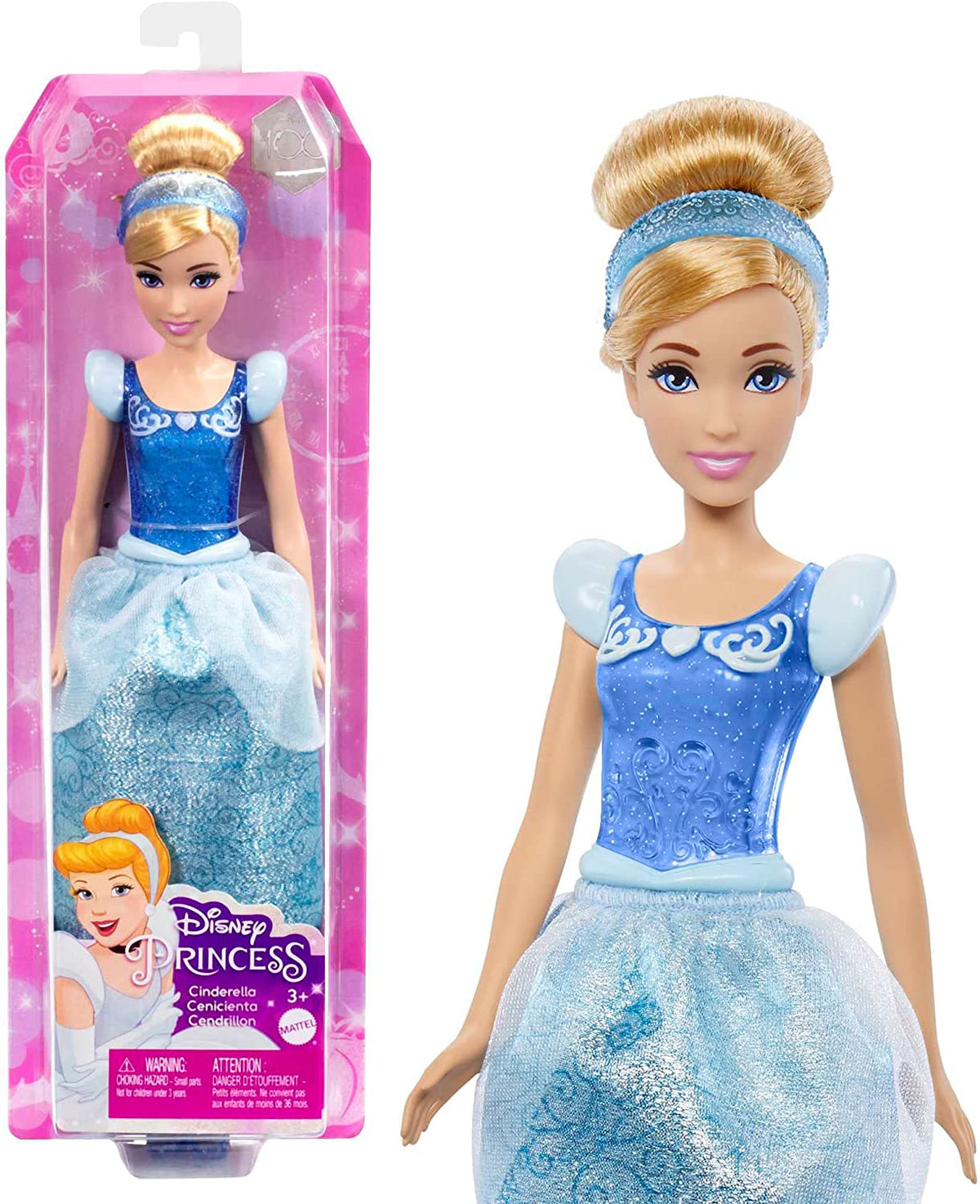 Disney Princess Cinderella Doll — REACTIVE Toys - Main Image