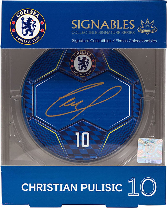 Signables Signature Disk - Chelsea (Christian Pulisic)
