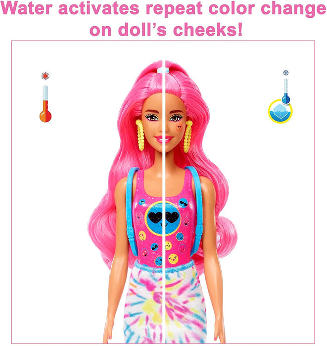 Barbie Colour Reveal Neon Tie-Dye Doll