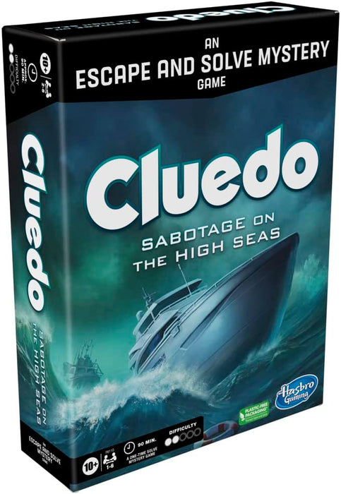 Cluedo -  Escape Sabotage On The High Seas Board Game
