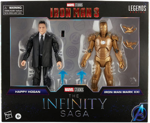 Marvel Legends Infinity Happy + Iron Man Pack