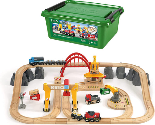 BRIO - Cargo Railway Deluxe Set