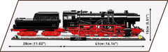 Cobi - Historical Trains - Steam Locomotive DRB 52 Executive Edition (2,623 Pieces)