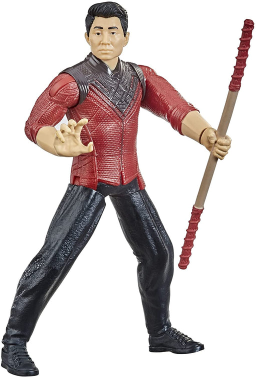 Marvels Shang Chi 6in Figure + Staff Attack
