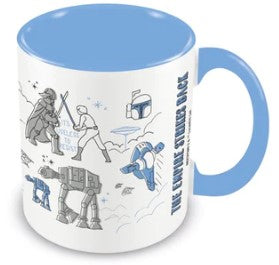 Star Wars The Empire Strikes Back Coloured Inner Mug