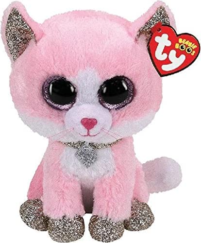 Ty - Fiona Pink Cat - Beanie Boos