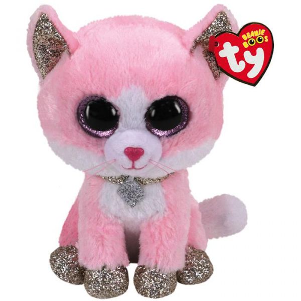Ty - Boo Buddy - Fiona Pink Cat