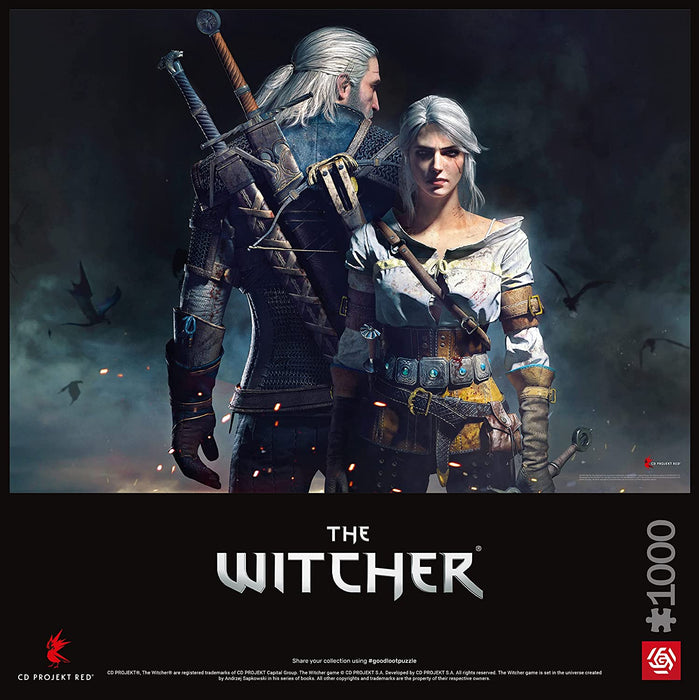 The Witcher: Geralt & Ciri Jigsaw Puzzle (1000 Pieces)