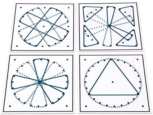 Vinco (87967) Work Cards Geoboard Circle