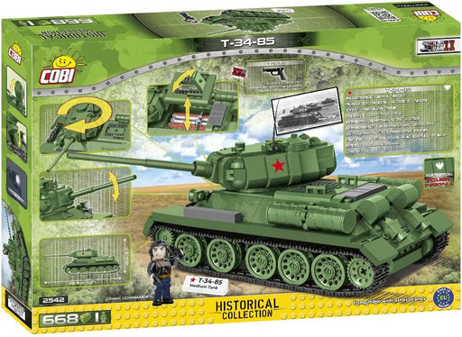 Cobi - World War II - T34-85 - 668 pcs