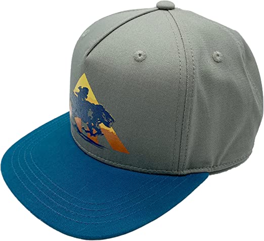 Horizon Forbidden West - Aloy Rides SnapBack Cap (Grey/Blue)