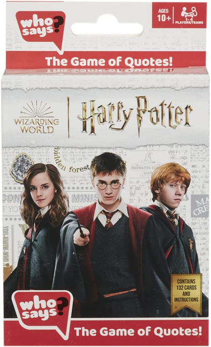 Who Says - Harry Potter Card Game