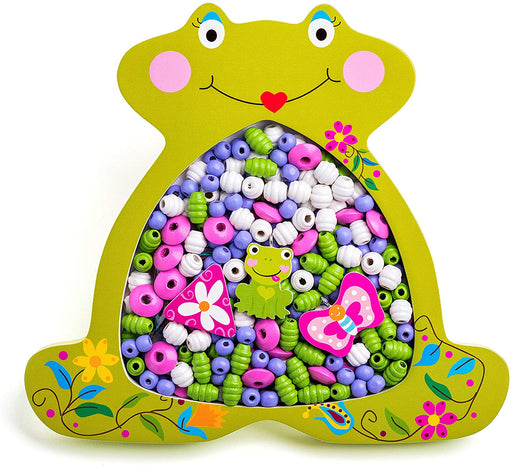 Woodyland Threading Beads-Frog