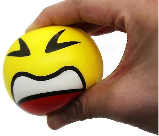 Crumple Ball "Stressball Smiley" 6cm