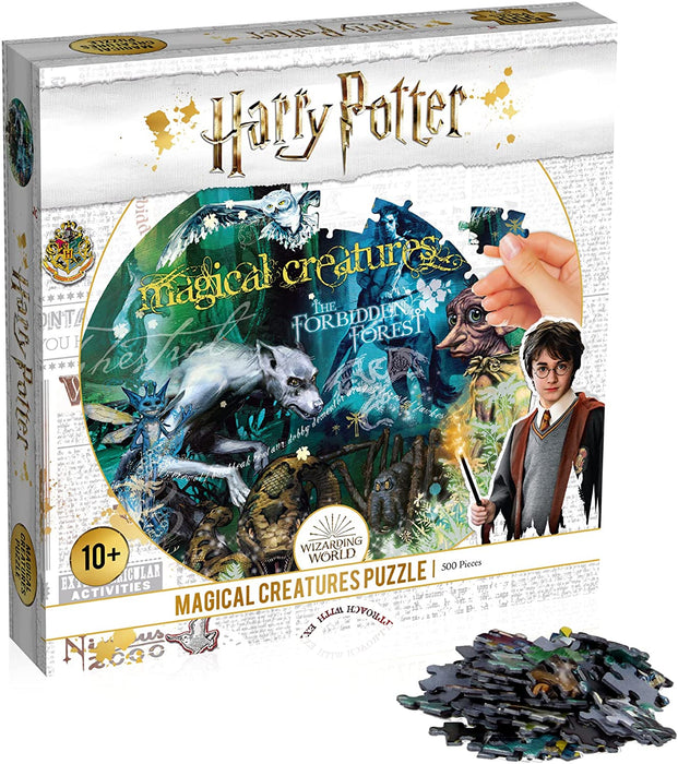 Harry Potter Collectors 500 piece Magical Creatures Jigsaw Puzzle
