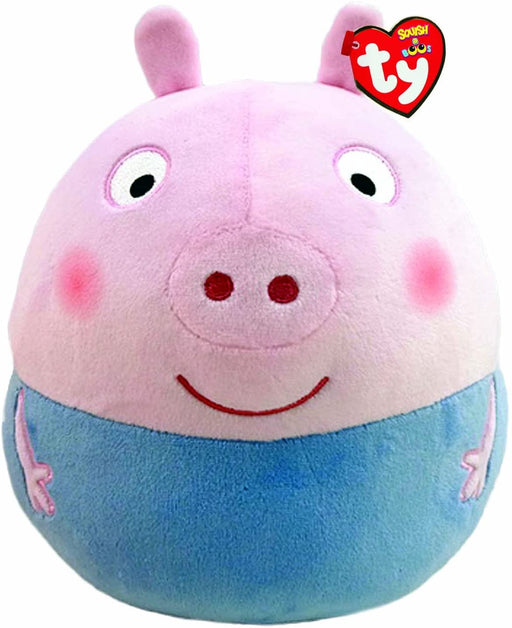 Ty - Squish-A-Boo - Peppa Pig - George Pig 14 inch
