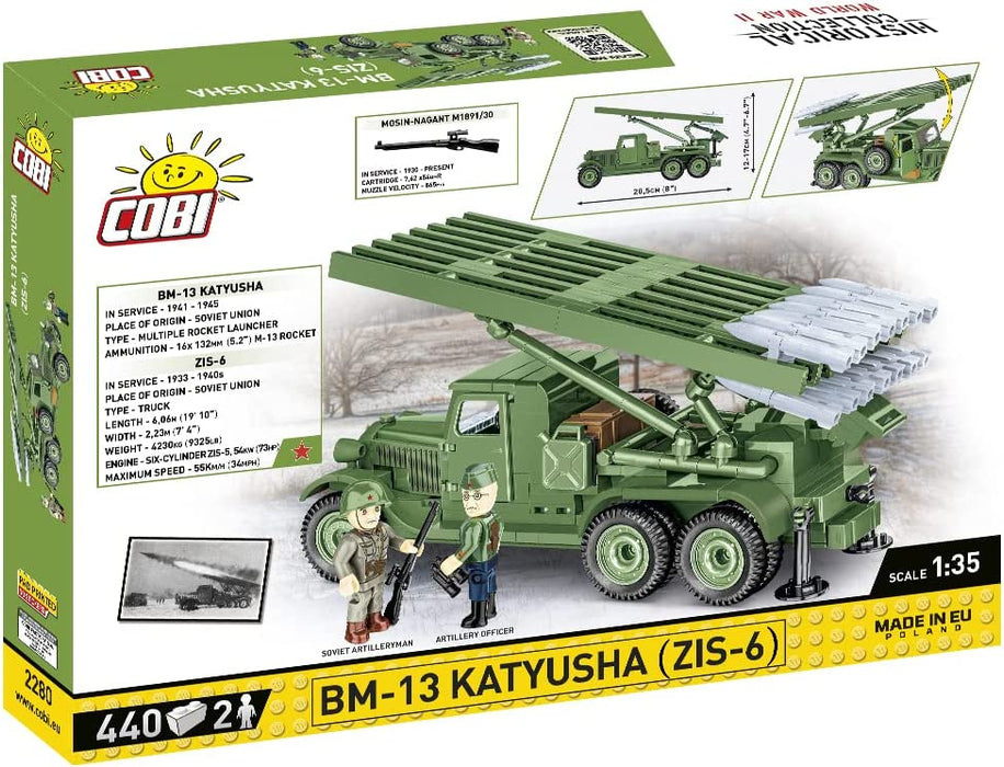 Cobi - World War II - BM-13 KATYUSHA (ZIS-6) (440 Pieces)