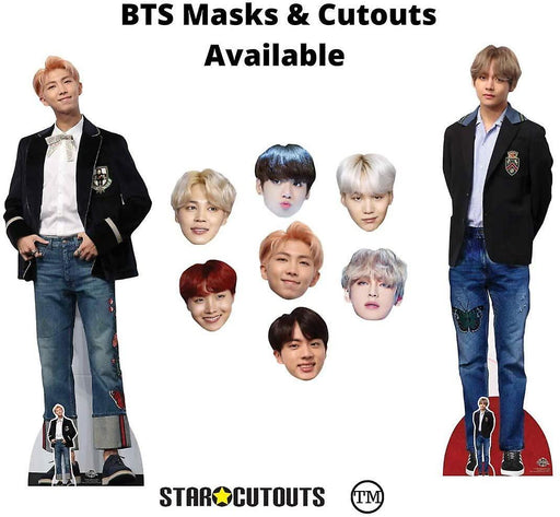 BTS Tae-Hyung Kim NAM-Joon Cut Out Mask
