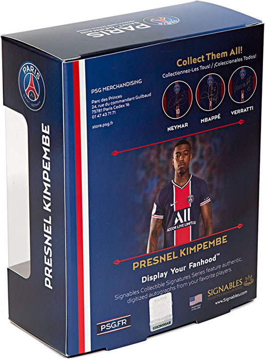 Signables Signature Disk - Paris Saint-Germain (Presnel Kimpembe)