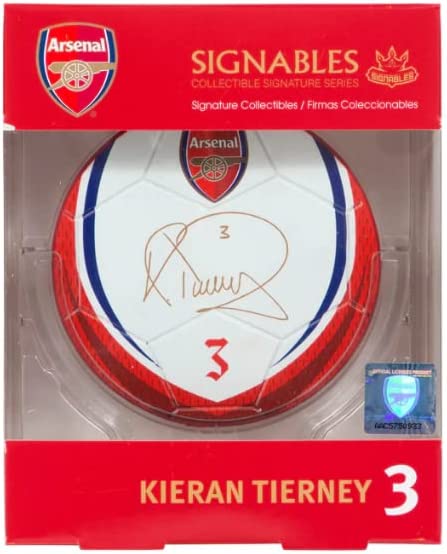 Signables Signature Disk - Arsenal (Kieran Tierney)