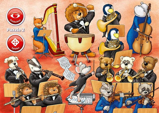 Ravensburger World of Music – Interactive Puzzle (3 x 35 Pieces)