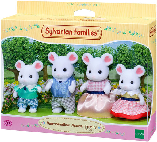 Sylvanian Families - Marshmellow Mouse Family