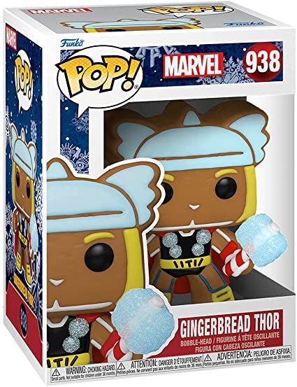 Funko - Marvel: Marvel Holiday (Gingerbread Thor) POP! Vinyl