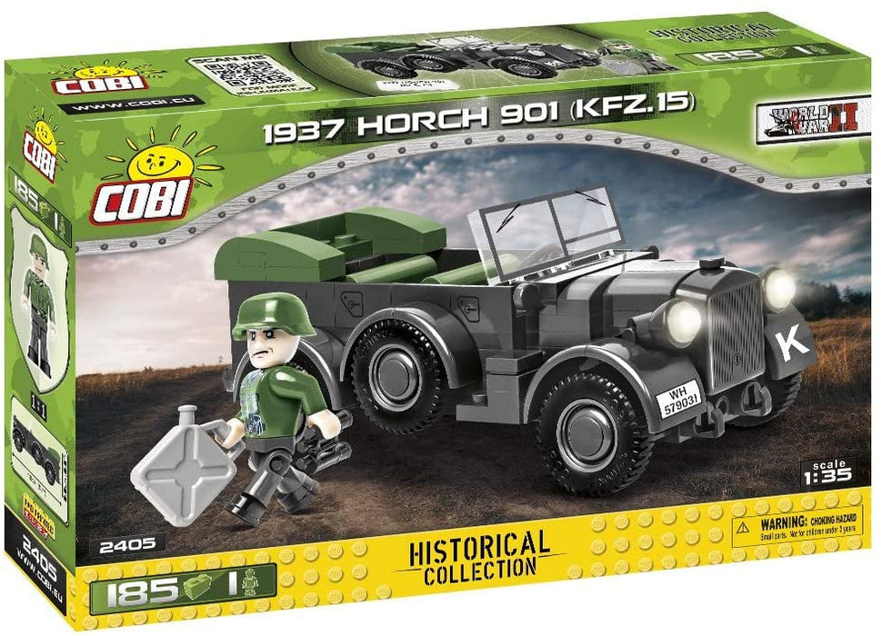 Cobi - World War II - 1937 HORCH 901 (KFZ.15) 185 pieces
