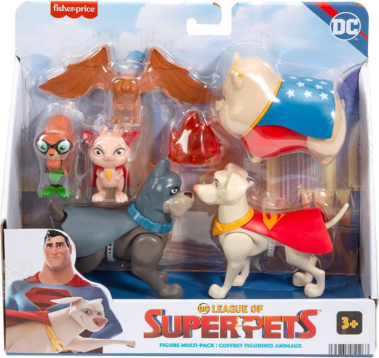 DC League of Superpets Figures (Multi-pack)