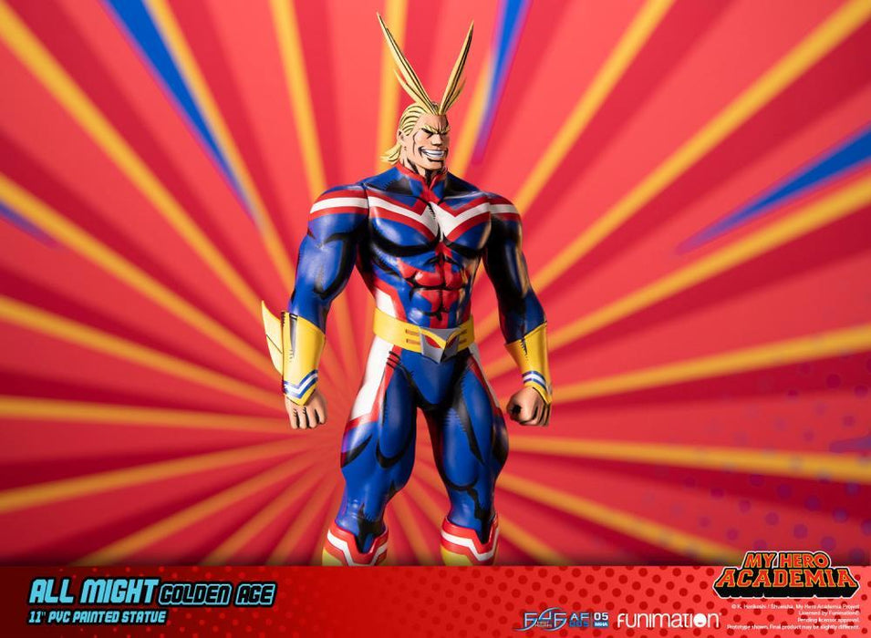 First4Figures - My Hero Academia (All Might - Golden Age) PVC /Figures