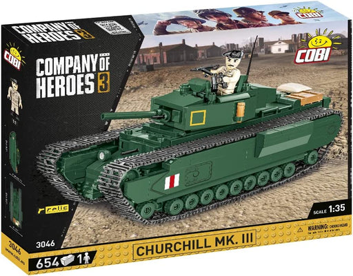 COBI - Company of Heroes 3 - Churchill Mk III (654 Pieces)