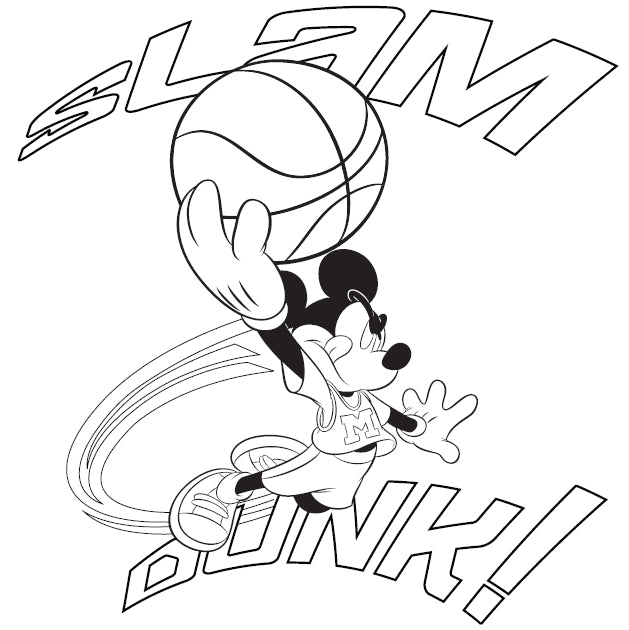 Mickey Mouse Colour It Yourself T-Shirt (5 - 6 Years)