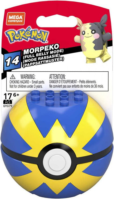 Mega Construx - Pokemon Poke Ball (Morpeko)