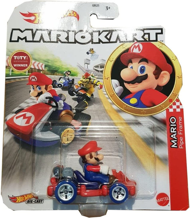 Hot Wheels Mario Kart - Mario Toy Car